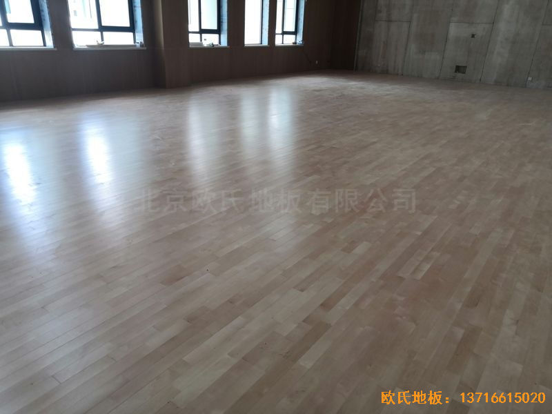 南京埔口區(qū)實(shí)驗小學(xué)體育木地板施工案例