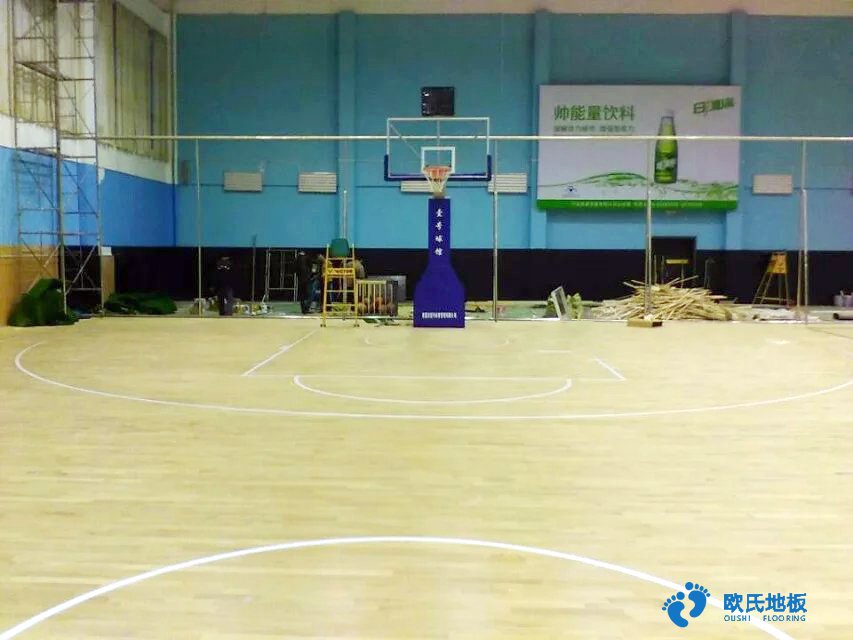 臺(tái)州體育館木地板翻新 籃球場木地板清潔